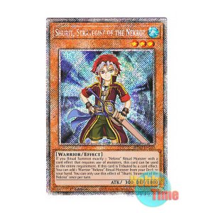 画像: 英語版 RA03-EN259 Shurit, Strategist of the Nekroz 影霊衣の術士 シュリット (プラチナシークレットレア) 1st Edition