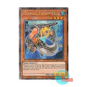 画像: 英語版 RA04-EN012 Mermail Abysspike 水精鱗-アビスパイク (クォーターセンチュリーシークレットレア) 1st Edition