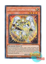 画像: 英語版 RA04-EN028 Utopic Onomatopoeia 希望皇オノマトピア (シークレットレア) 1st Edition