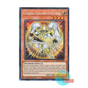 画像: 英語版 RA04-EN028 Utopic Onomatopoeia 希望皇オノマトピア (シークレットレア) 1st Edition