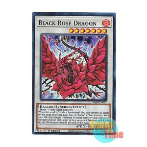 画像: 英語版 RA04-EN057 Black Rose Dragon ブラック・ローズ・ドラゴン (スーパーレア) 1st Edition