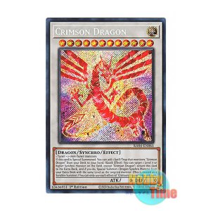 画像: 英語版 RA04-EN061 Crimson Dragon 赤き竜 (シークレットレア) 1st Edition