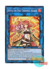 画像: 英語版 RA04-EN074 Hiita the Fire Charmer, Ablaze 灼熱の火霊使いヒータ (スーパーレア) 1st Edition