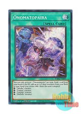 画像: 英語版 RA04-EN089 Onomatopaira オノマト連携 (シークレットレア) 1st Edition