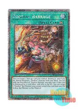 画像: 英語版 RA04-EN091 Zoodiac Barrage 十二獣の会局 (プラチナシークレットレア) 1st Edition