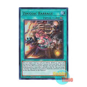 画像: 英語版 RA04-EN091 Zoodiac Barrage 十二獣の会局 (ウルトラレア) 1st Edition