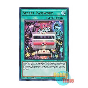 画像: 英語版 RA04-EN095 Secret Password シークレット・パスフレーズ (ウルトラレア) 1st Edition