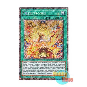 画像: 英語版 RA04-EN100 Metaltronus 共界神淵体 (プラチナシークレットレア) 1st Edition