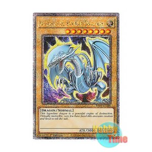 画像: 英語版 RA04-EN108 Blue-Eyes White Dragon【Alternate Art TCG 8th Ver.】 青眼の白龍【イラスト違い TCG第8版】 (クォーターセンチュリーシークレットレア) 1st Edition