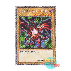 画像: 英語版 RA04-EN109 Red-Eyes Black Dragon 真紅眼の黒竜 (プラチナシークレットレア) 1st Edition