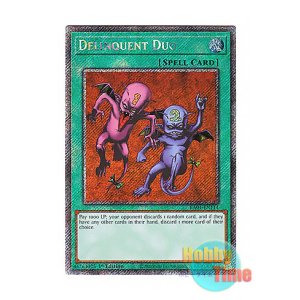 画像: 英語版 RA04-EN114 Delinquent Duo いたずら好きな双子悪魔 (プラチナシークレットレア) 1st Edition