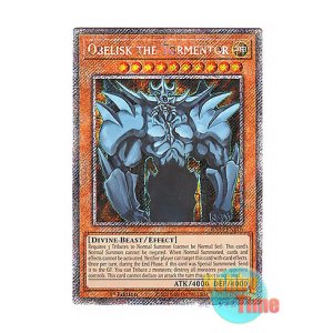 画像: 英語版 RA04-EN116 Obelisk the Tormentor オベリスクの巨神兵 (プラチナシークレットレア) 1st Edition