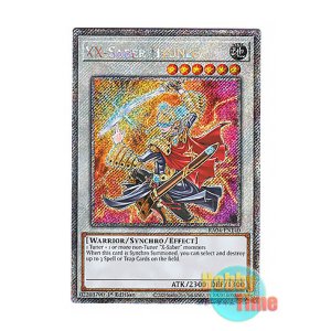 画像: 英語版 RA04-EN140 XX-Saber Hyunlei XX-セイバー ヒュンレイ (プラチナシークレットレア) 1st Edition