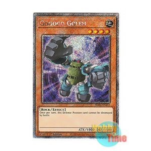 画像: 英語版 RA04-EN152 Gogogo Golem ゴゴゴゴーレム (プラチナシークレットレア) 1st Edition