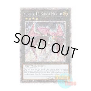 画像: 英語版 RA04-EN166 Number 16: Shock Master No.16 色の支配者ショック・ルーラー (プラチナシークレットレア) 1st Edition