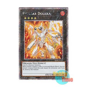画像: 英語版 RA04-EN167 Evolzar Dolkka エヴォルカイザー・ドルカ (プラチナシークレットレア) 1st Edition
