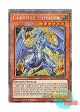 画像: 英語版 RA04-EN176 Lightpulsar Dragon ライトパルサー・ドラゴン (プラチナシークレットレア) 1st Edition