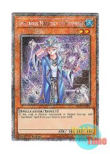画像: 英語版 RA04-EN183 Spellbook Magician of Prophecy 魔導書士 バテル (プラチナシークレットレア) 1st Edition
