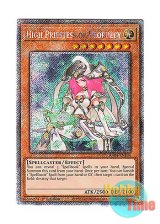 画像: 英語版 RA04-EN184 High Priestess of Prophecy 魔導法士 ジュノン (プラチナシークレットレア) 1st Edition