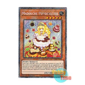 画像: 英語版 RA04-EN186 Madolche Puddingcess マドルチェ・プディンセス (プラチナシークレットレア) 1st Edition