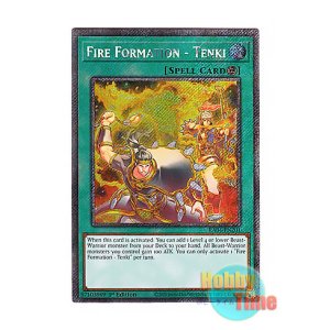画像: 英語版 RA04-EN201 Fire Formation - Tenki 炎舞-「天キ」 (プラチナシークレットレア) 1st Edition