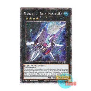 画像: 英語版 RA04-EN211 Number 101: Silent Honor ARK No.101 S・H・Ark Knight (プラチナシークレットレア) 1st Edition