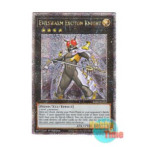 画像: 英語版 RA04-EN212 Evilswarm Exciton Knight 励輝士 ヴェルズビュート (クォーターセンチュリーシークレットレア) 1st Edition