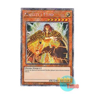 画像: 英語版 RA04-EN216 Majesty's Fiend 威光魔人 (プラチナシークレットレア) 1st Edition