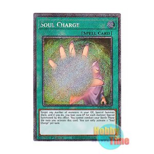 画像: 英語版 RA04-EN222 Soul Charge ソウル・チャージ (プラチナシークレットレア) 1st Edition