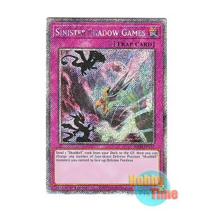 画像: 英語版 RA04-EN232 Sinister Shadow Games 堕ち影の蠢き (プラチナシークレットレア) 1st Edition