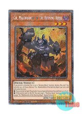 画像: 英語版 RA04-EN235 Cir, Malebranche of the Burning Abyss 彼岸の悪鬼 ガトルホッグ (プラチナシークレットレア) 1st Edition