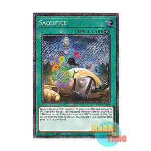 画像: 英語版 RA04-EN238 Saqlifice 機殻の生贄 (プラチナシークレットレア) 1st Edition