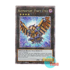 画像: 英語版 RA04-EN243 Raidraptor - Force Strix RR-フォース・ストリクス (クォーターセンチュリーシークレットレア) 1st Edition
