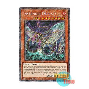 画像: 英語版 RA04-EN248 Infernoid Devyaty インフェルノイド・リリス (プラチナシークレットレア) 1st Edition