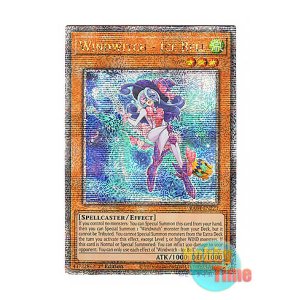 画像: 英語版 RA04-EN273 Windwitch - Ice Bell WW-アイス・ベル (クォーターセンチュリーシークレットレア) 1st Edition