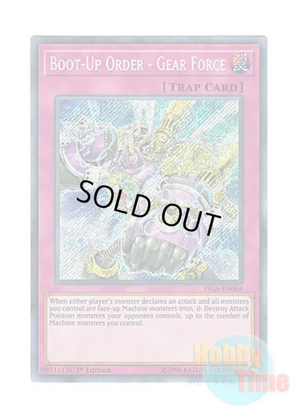 画像1: 英語版 FIGA-EN004 Boot-Up Order - Gear Force 起動指令 ギア・フォース (シークレットレア) 1st Edition