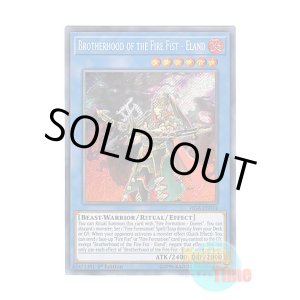 画像: 英語版 FIGA-EN014 Brotherhood of the Fire Fist - Eland 巧炎星－エランセイ (シークレットレア) 1st Edition