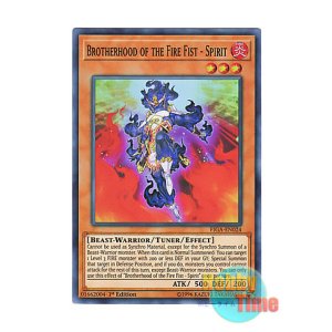 画像: 英語版 FIGA-EN024 Brotherhood of the Fire Fist - Spirit 炎星師－チョウテン (スーパーレア) 1st Edition