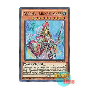 画像: 英語版 KICO-EN001 Arcana Triumph Joker アルカナ トライアンフジョーカー (ウルトラレア) 1st Edition