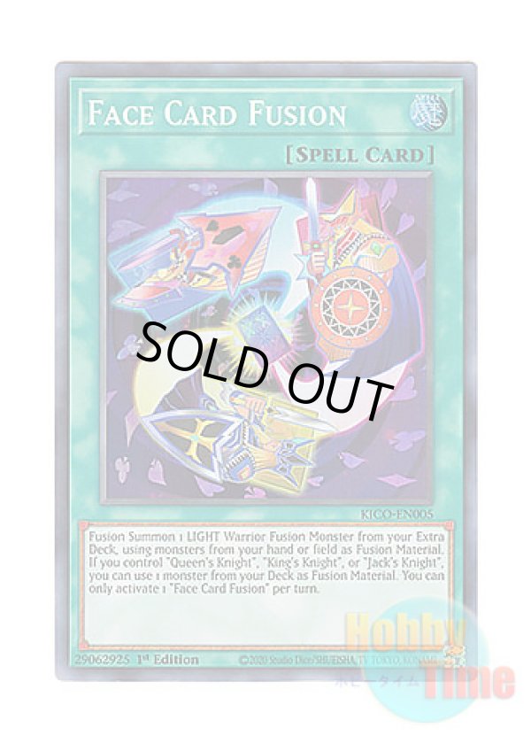 画像1: 英語版 KICO-EN005 Face Card Fusion 絵札融合 (スーパーレア) 1st Edition