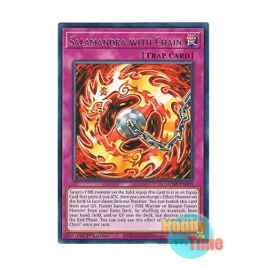 画像: 英語版 MZMI-EN009 Salamandra with Chain 鎖付き飛龍炎刃 (レア) 1st Edition