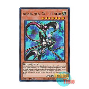 画像: 英語版 MZMI-EN015 Arcana Force XV - The Fiend アルカナフォースXV－THE DEVIL (スーパーレア) 1st Edition