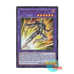 画像: 英語版 MZMU-EN070 Masked HERO Dark Law M・HERO ダーク・ロウ (ウルトラレア) 1st Edition