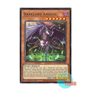 画像: 英語版 MZMU-EN084 Darklord Amdusc 堕天使アムドゥシアス (レア) 1st Edition