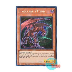 画像: 英語版 MZTM-EN042 Singularity Fiend 特異点の悪魔 (シークレットレア) 1st Edition