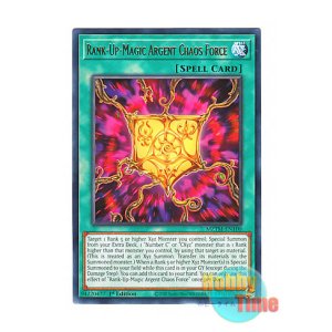 画像: 英語版 MZTM-EN100 Rank-Up-Magic Argent Chaos Force RUM－アージェント・カオス・フォース (レア) 1st Edition