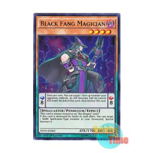 画像: 英語版 PEVO-EN004 Black Fang Magician 黒牙の魔術師 (ウルトラレア) 1st Edition
