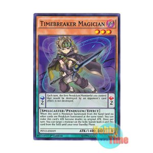画像: 英語版 PEVO-EN019 Timebreaker Magician 刻剣の魔術師 (スーパーレア) 1st Edition