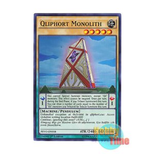 画像: 英語版 PEVO-EN058 Qliphort Monolith クリフォート・アセンブラ (スーパーレア) 1st Edition