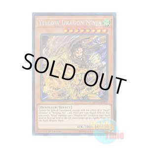 画像: 英語版 SHVA-EN013 Yellow Dragon Ninja 黄竜の忍者 (シークレットレア) 1st Edition